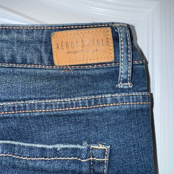 Aeropostale Women Blue Jean - Picture 7 of 9